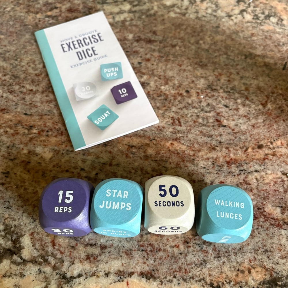 Move & Groove Exercise Dice with Box - Picture 3 of 3
